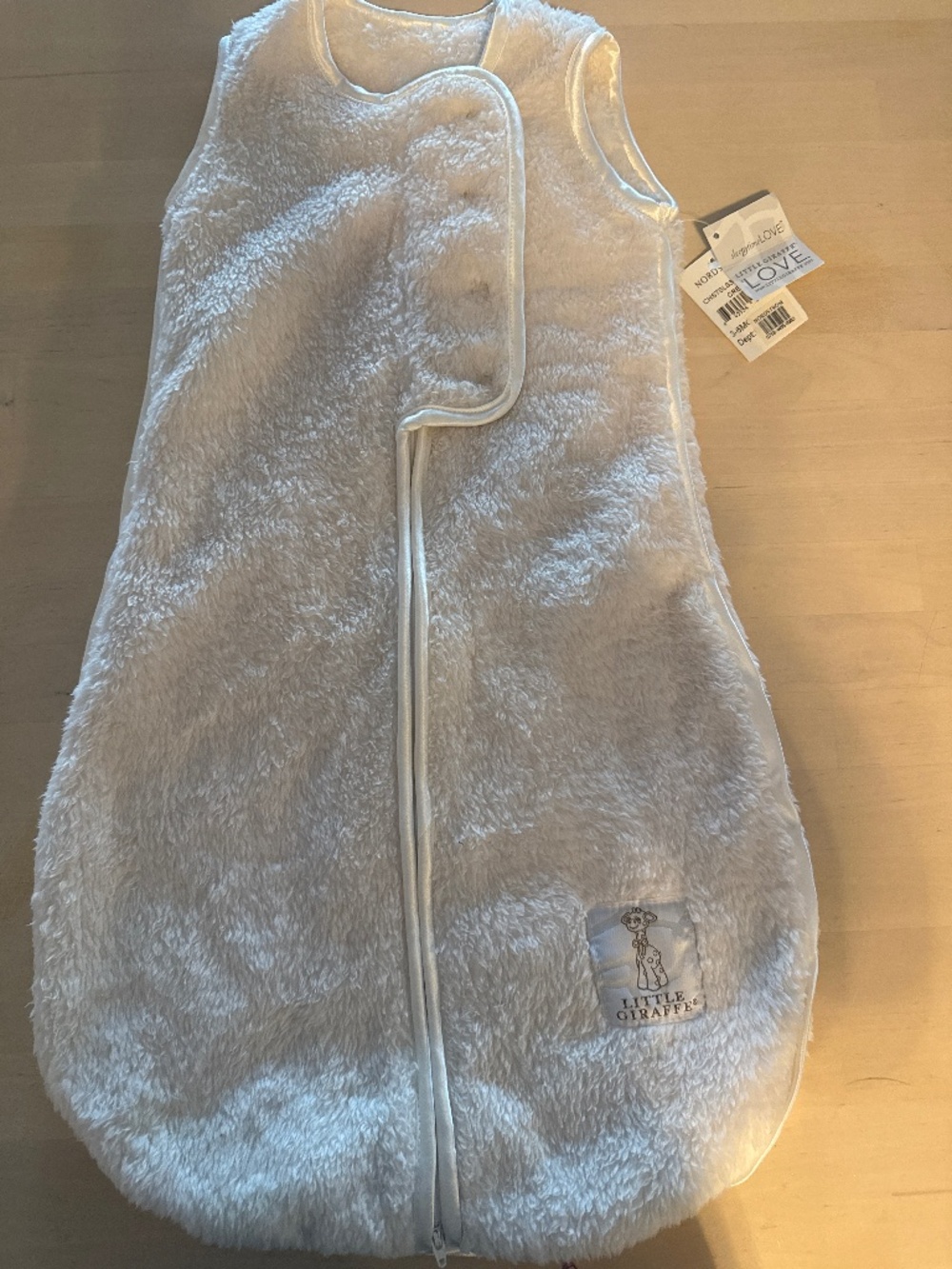 Little Giraffe Cream Dream Sack